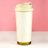Rosegold Ted Stainless Steel Premium Insulated Detox Infuser Bottle With Tea & Fruit Infuser Attachment | 520ml