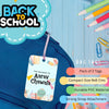 Personalised Bag Tag | School Days