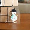 Printed Ornament | Snowman
