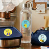 Round waterproof name labels - Spring Joy