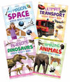 Sticker Activity Books- A pack of 4 titles