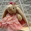 Taupe Bunny Doll | Pink Ballerina