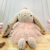 Taupe Bunny Doll | Peach Ballerina