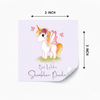 Personalised Gift Labels | Unicorn Watercolor