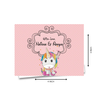 Personalised Gift Notecards | Unicorn Pattern