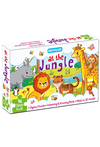 At the Jungle Jigsaw Puzzle for Kids – 96 Pcs | With Colouring & Activity Book and 3D Model
