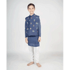 Dragonfly Handembroidered Kurta Jacket Set