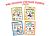 Pre- School Picture Books - Alphabet and Number Writing Pack