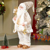 Gold Shimmer Robe Moving Face Musical Christmas Santa