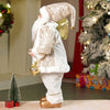 Gold Shimmer Robe Moving Face Musical Christmas Santa