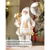 Gold Shimmer Robe Moving Face Musical Christmas Santa