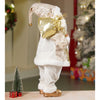 Gold Shimmer Robe Moving Face Musical Christmas Santa