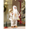 Gold Shimmer Robe Moving Face Musical Christmas Santa