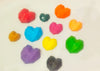 Handmade Heart Shaped Crayon | Set of 8