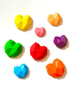 Handmade Heart Shaped Crayon | Set of 8