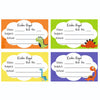 Personalised School Book Labels | Dino Colours