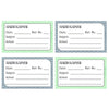 Personalised School Book Labels | Zig Zag