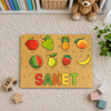 Personalised Wooden Name Puzzle - Fruits