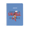 Personalised Spiral Notebook | Basketball Fever Girl