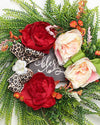 Blessed Theme Artificial Christmas Wreath