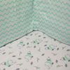 Organic Fitted Cot Sheet- Polar Bear