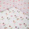 Organic Fitted Cot Sheet- Princess