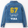 The 67 Collection Personalised Denim Jacket