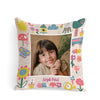 Personalised Photo Cushion | Flower Power