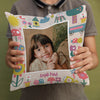Personalised Photo Cushion | Flower Power