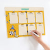 Personalised Meal Planner | Football Goals Boy