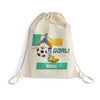 Personalised Drawstring Bag | Football Goals Girl
