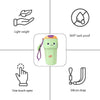 Fun Emoji Mint Green Vacuum Insulated Stainless Steel Coffee/Water/Tea Travel Tumbler for Kids & Adults,450ml - Little Surprise BoxFun Emoji Mint Green Vacuum Insulated Stainless Steel Coffee/Water/Tea Travel Tumbler for Kids & Adults,450ml