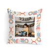Personalised Photo Cushion | Geometric Fun