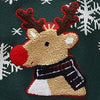 Green Flakes Reindeer Warmer, Cardigan & Christmas Sweater for Kids - Little Surprise BoxGreen Flakes Reindeer Warmer, Cardigan & Christmas Sweater for Kids