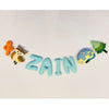 Personalised Woodland Nursery Dïr Felt Garland