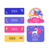 Personalised Iron On Labels | Magical Unicorn