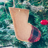 Jute Stockings Christmas Tree Ornament