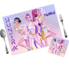 K-Pop Personalised Mat Coaster Set
