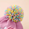 Muave Frill Unicorn Winter Cap Beanie & matching Gloves, 2 pcs set, 3yrs- 8yrs - Little Surprise BoxMuave Frill Unicorn Winter Cap Beanie & matching Gloves, 2 pcs set, 3yrs- 8yrs