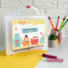 Personalised Faber Castell Crayon Box | Kitty Cat