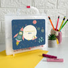 Personalised Faber Castell Crayon Box | Space Explorer