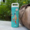 Personalised Insulated Water Bottle | Basketball Fever Girl