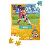 Personalised Photo Puzzle | Football Goals Girl