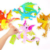 Happy Dragons Fairies Sequin Art Set