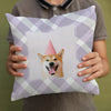Personalised Photo Cushion | Smart Stripes