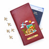 Personalised Family Travel Organizer - 4 passports | Suitcase Design