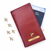 Personalised Family Travel Organizer - 4 passports | Brown