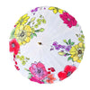 Watercolour Flowers, Chinese Canopy Style Rain and All season Umbrella - Little Surprise BoxWatercolour Flowers, Chinese Canopy Style Rain and All season Umbrella