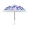 White Hydrangea Bunch Floral Print Translucent All-season Umbrella for Kids & Adults - Little Surprise BoxWhite Hydrangea Bunch Floral Print Translucent All-season Umbrella for Kids & Adults