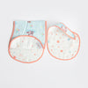 Unicorn Dreams | Reversible Bib & Burpy Cloth Set
